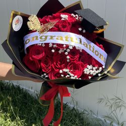 arreglos florales de Graduación 