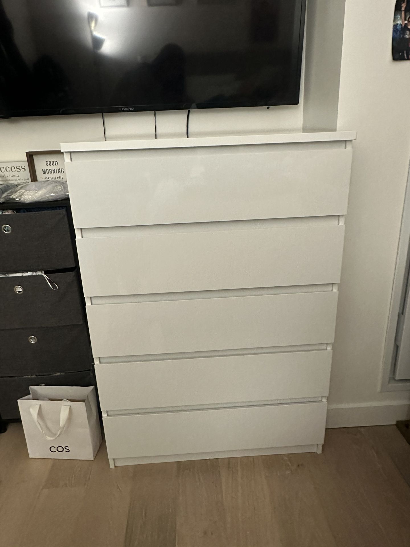 White Dresser