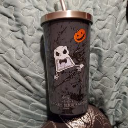 The Nightmare Before Christmas Tumbler With Straw
