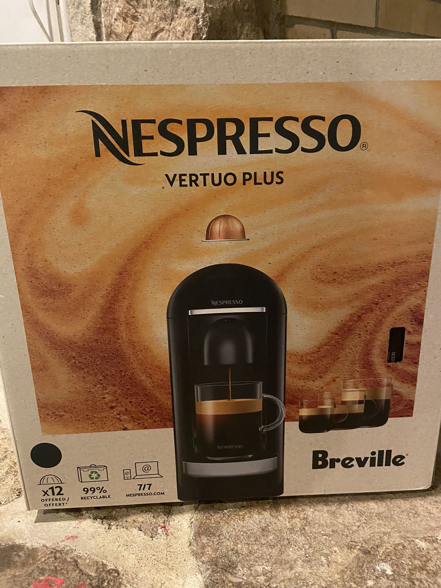 Nepresso Vertuo Plus Coffee And Expresso Maker