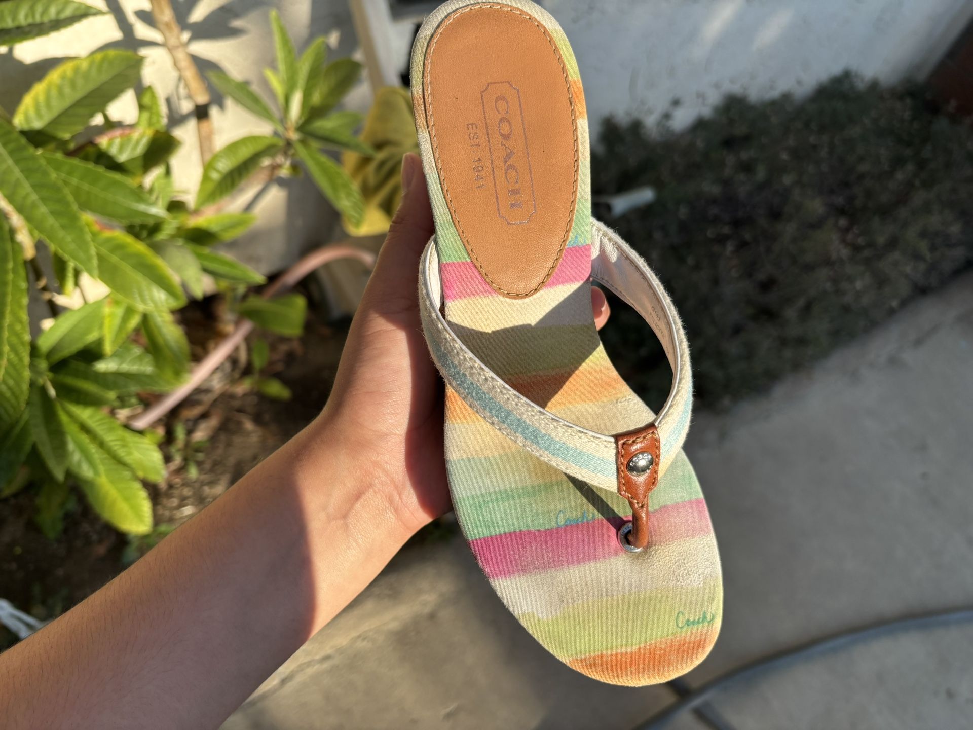 Coach Sandal Wedges