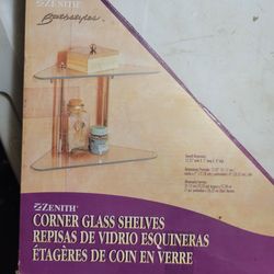 Corner shelves