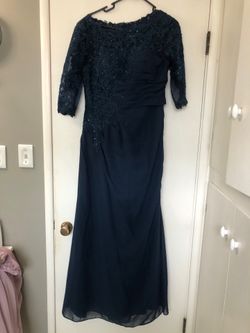 Navy blue dress