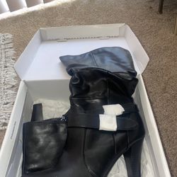 Style & Co leather boots