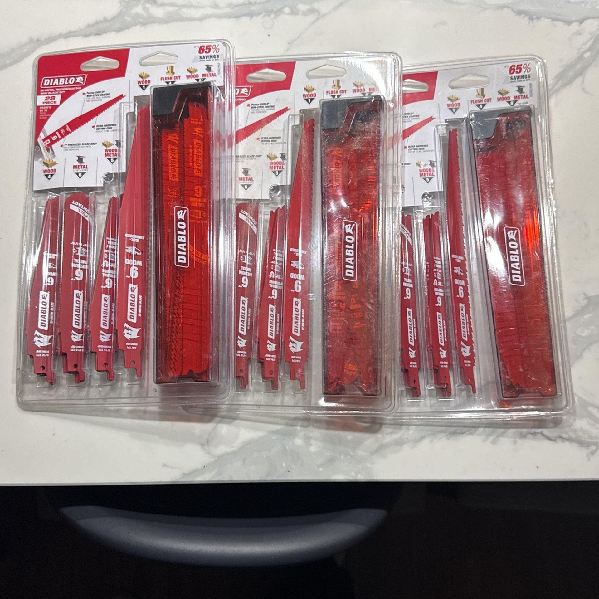Diablo 28 Piece Reciprocating Saw Blades