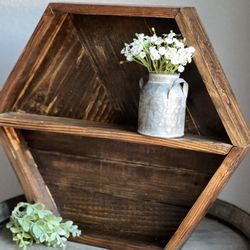 Handmade Hexagon Shelf/ Honeycomb Shelf 