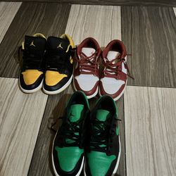 Jordan’s , Yeezys , Dunks , Off white , Versace 