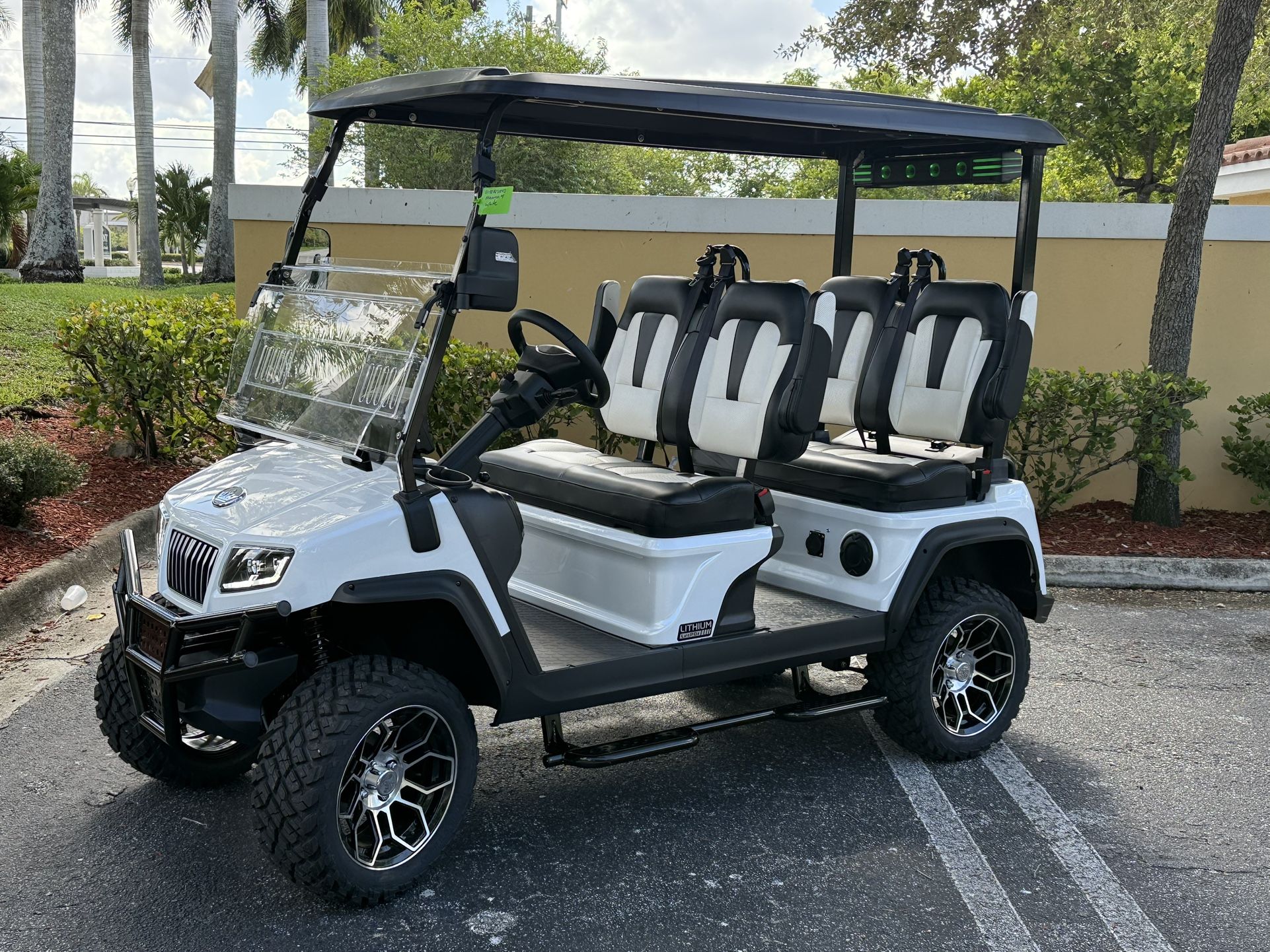 New Lifted Lithium Golf Cart