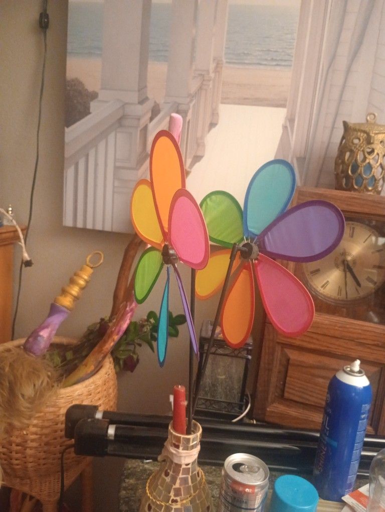 Colorful Pinwheels