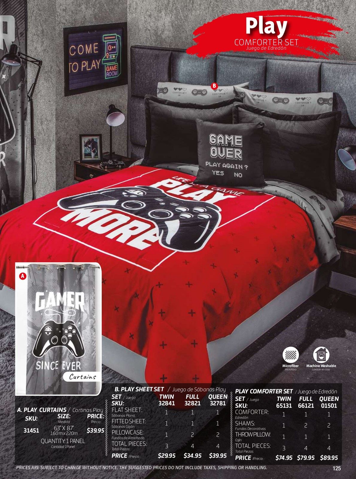 Gamer Bed Set