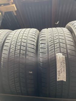 2 USED 22550R18 Yokohama All Season tires for $150 installed and balance.  225 50 18 225 50 R 18 22550R18 225/50/18 225/50/R18  AIl NEW tires come wit