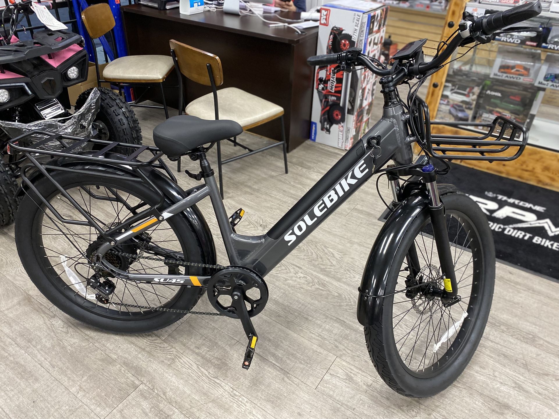 Solebike SU45 Electric Bike A/Rear Rack