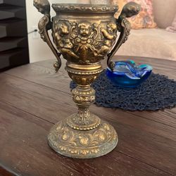 Antique goblet vase