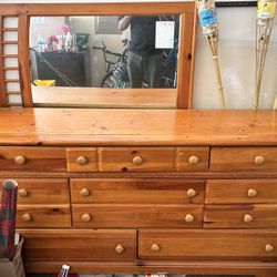Bedroom Dresser with mirror 60 OBO 