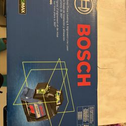  Bosch 300 ft. Green 360-Degree Self Leveling Laser with Visimax Technology, Mount Plus Compact Tripod with Extendable Height