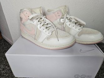Nike Air Jordan 1 Mid SE Sail/Pink – Women's Size 12/Men's 10.5
