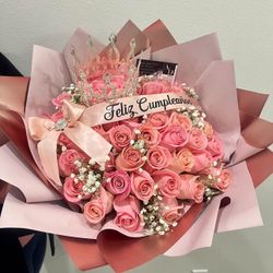 Ramo De Rosas / Flores /flowers / Bouquet