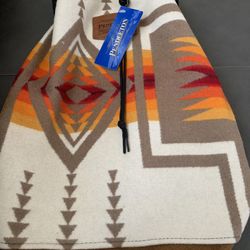 Pendleton Wool/Leather Barrel Backpack