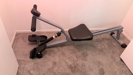 Health & Fitness Rower with 12-Level Resistance