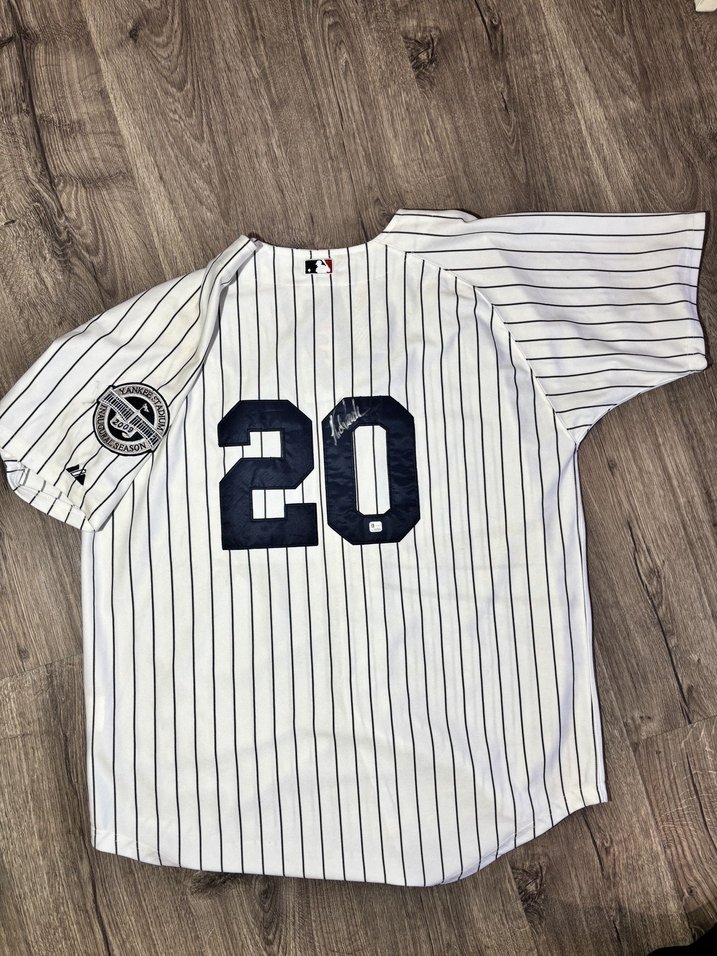 Jorge Posada signed jersey with COA