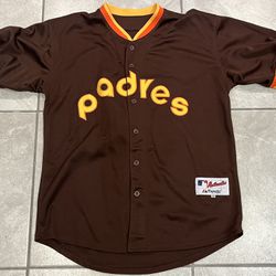 Rollie Fingers San Diego Padres Baseball Jersey XXL majestic Authentic All Stitched Preowned