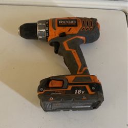 Ridgid Drill For Sale No Charger