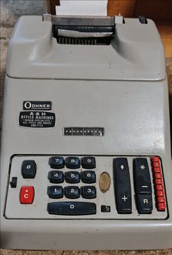 Antique Original Odhner Calculator