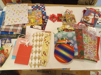 Assorted Holiday Gift Bags