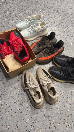 Yeezys and LeBron t
