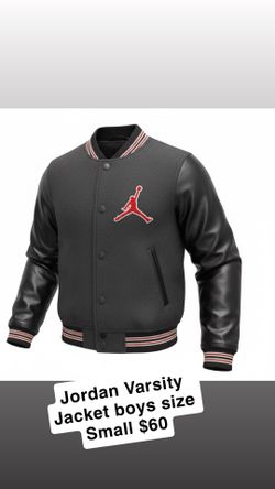 Jordan Varsity Jacket Boys Size small $60