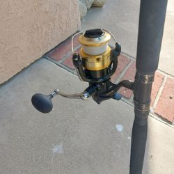 Seeker 7' 25-40 MGC/Shimano Baitrunner 8000D spinning combo.