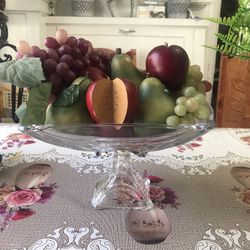 Frutero De Cristal Fino Japones