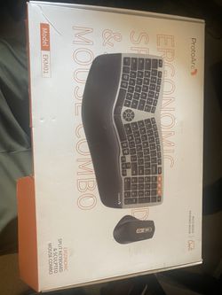 Ergonomic Keyboard & Mouse Combo