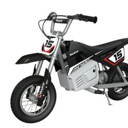 Razor MX400 Dirt Rocket 24V Electric Motocross Motorcycle Dirt Bike, Black Easter 