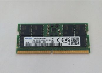 Samsung 16GB DDR5 SODIMM Laptop RAM Like New Condition
