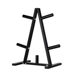 Amazon Basics Olympic 2-inch Weight Plate Tree Rack