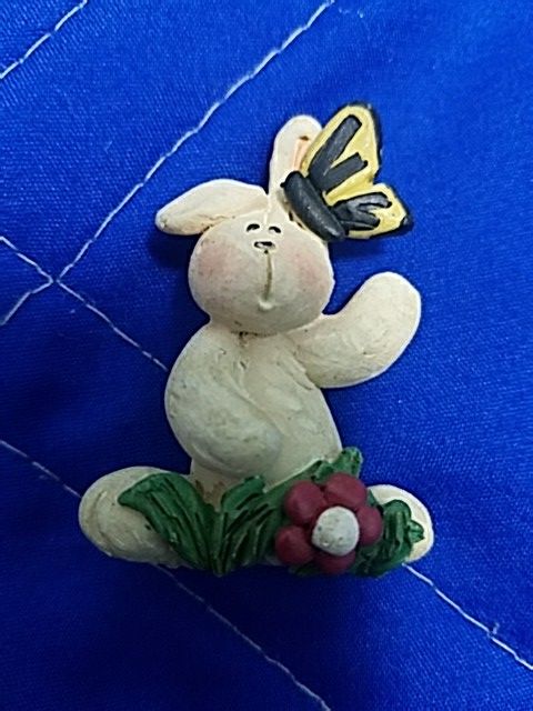 Bunny brooch!!