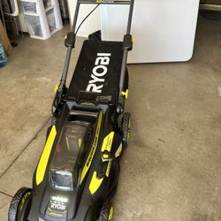 RYOBI 20” Cordless Lawn Mower 