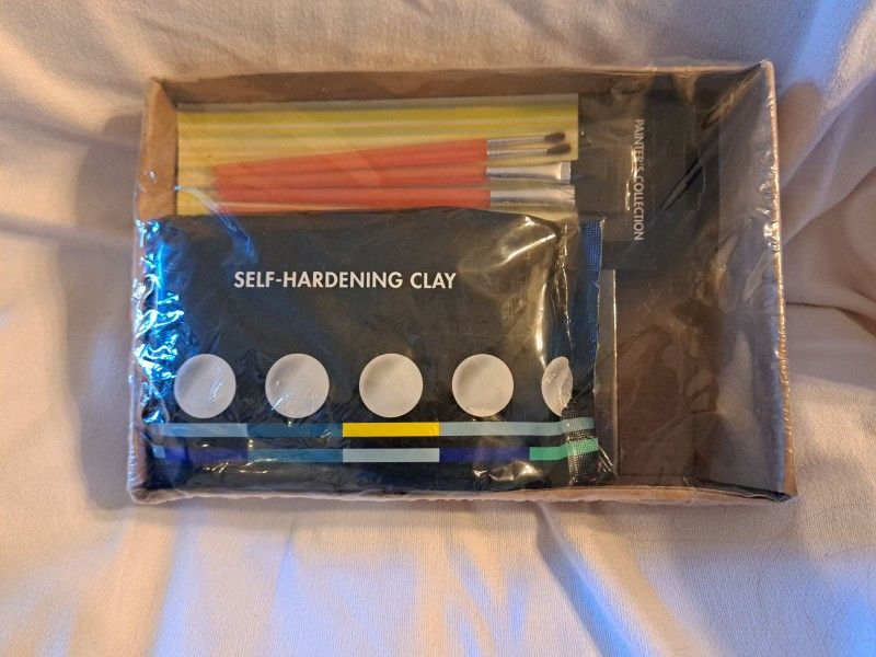 K-12 WHITE SELF HARDENING CLAY ART BUNDLE