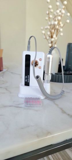 4500O rpm beauty manicure pedicure nail drill with stand new