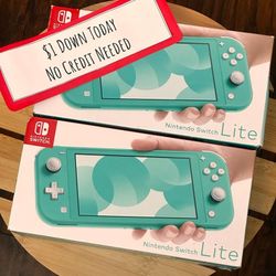 Nintendo Switch Lite New Game Console - PAYMENTS AVAILABLE With $1 DOWN - NO CREDIT NEEDED