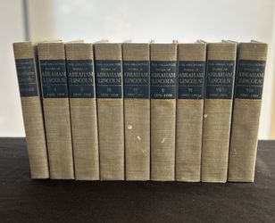 The Collected Works Of Abraham Lincoln Set of 9
