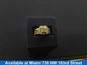 Ring - Wedding Band - Yellow Gold 10k (.417) 2.8 grams Size 6.5