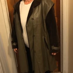 Leather And Corduroy Jacket 