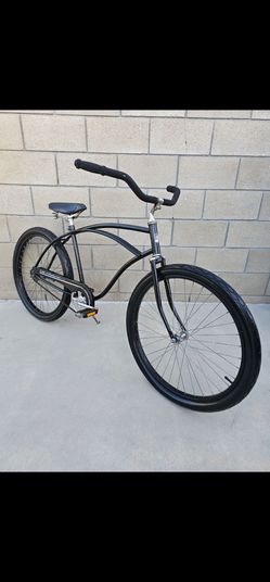 Men's 26" Black Beach Cruiser