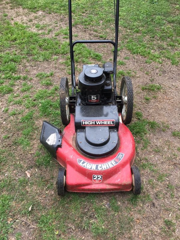 Lawn Chief 22 High Wheel 5hp Mower For In Midlothian Tx 125sold