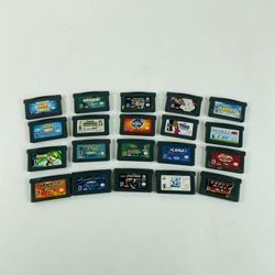 Lot of 20 Nintendo Game Boy Advance Games