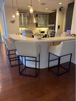 Kevin Bar Stools by Everly Quinn set of 4