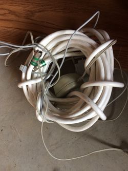 White cord