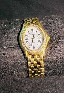 14k gold watch and chain